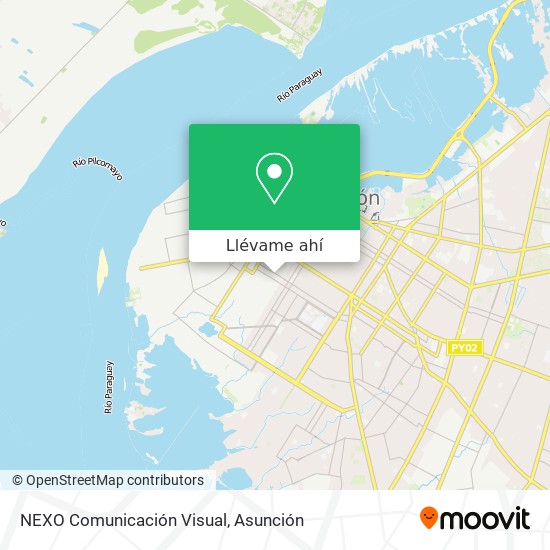 Mapa de NEXO Comunicación Visual