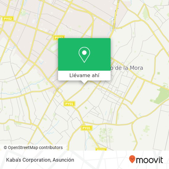 Mapa de Kaba's Corporation