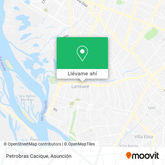 Mapa de Petrobras Cacique