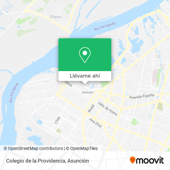 Mapa de Colegio de la Providencia