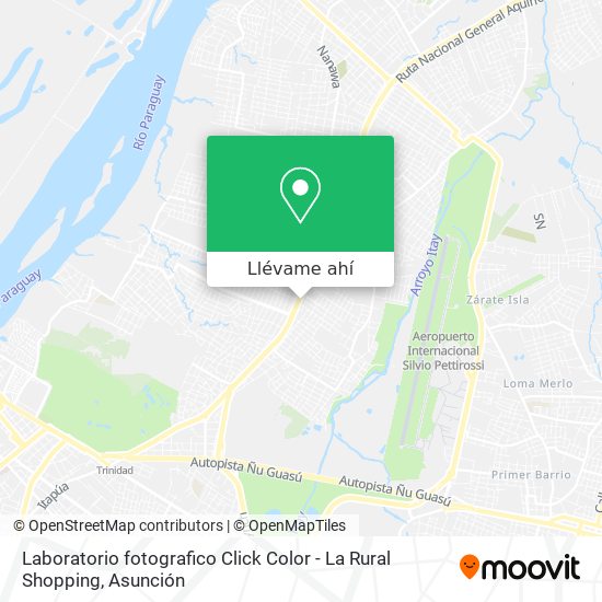 Mapa de Laboratorio fotografico Click Color - La Rural Shopping