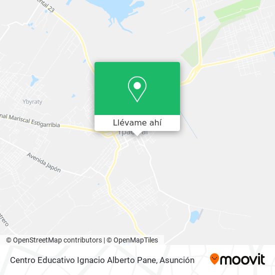 Mapa de Centro Educativo Ignacio Alberto Pane