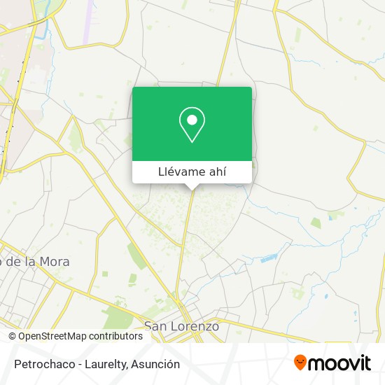 Mapa de Petrochaco - Laurelty