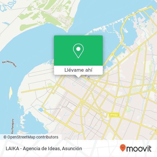 Mapa de LAIKA - Agencia de Ideas
