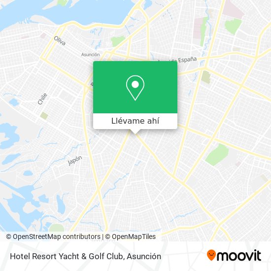 Mapa de Hotel Resort Yacht & Golf Club