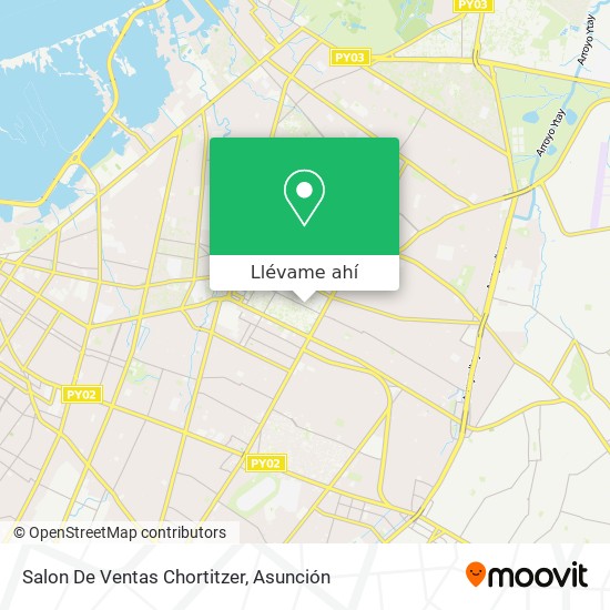 Mapa de Salon De Ventas Chortitzer
