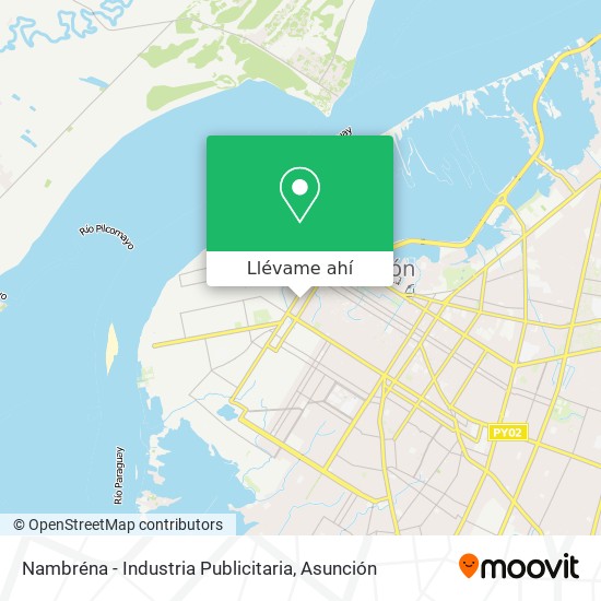 Mapa de Nambréna - Industria Publicitaria