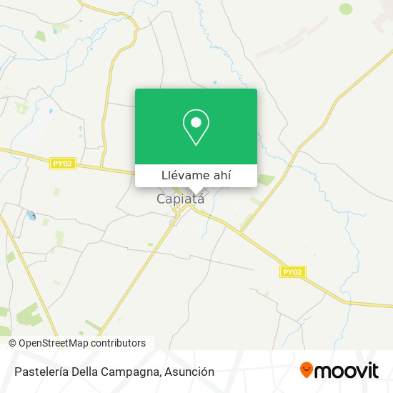 Mapa de Pastelería Della Campagna