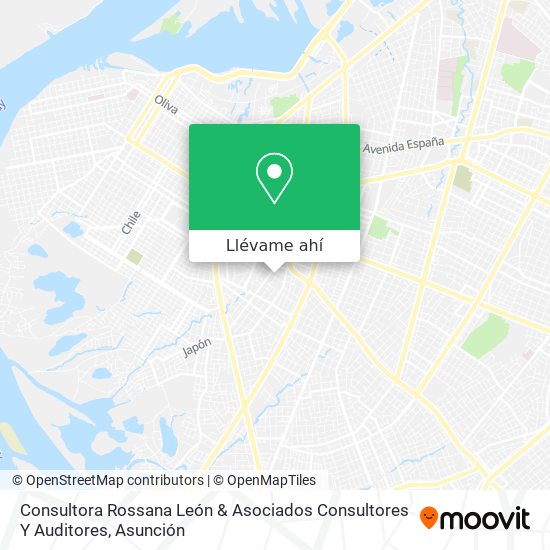 Mapa de Consultora Rossana León & Asociados Consultores Y Auditores
