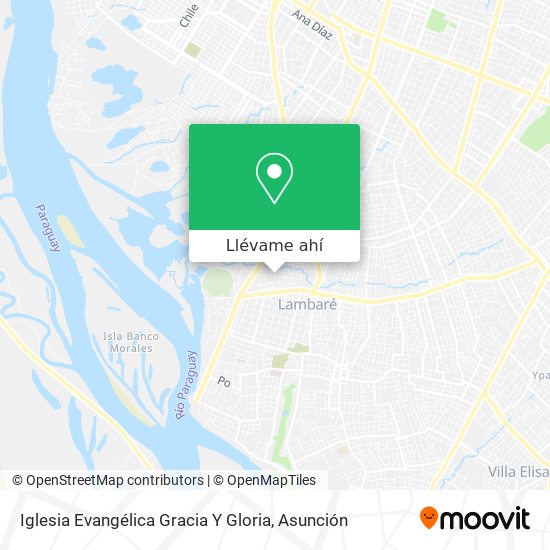 Mapa de Iglesia Evangélica Gracia Y Gloria