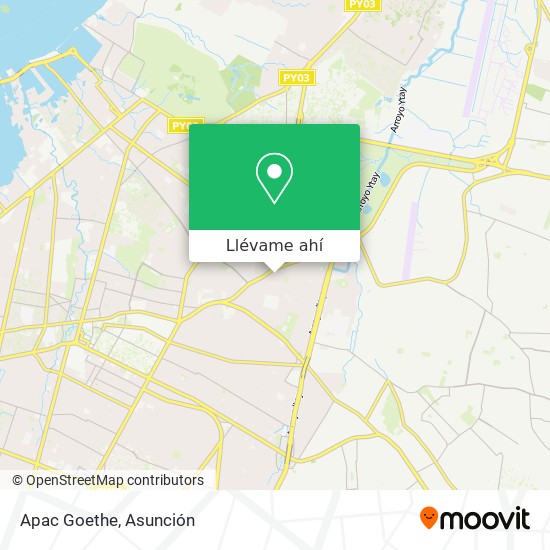 Mapa de Apac Goethe