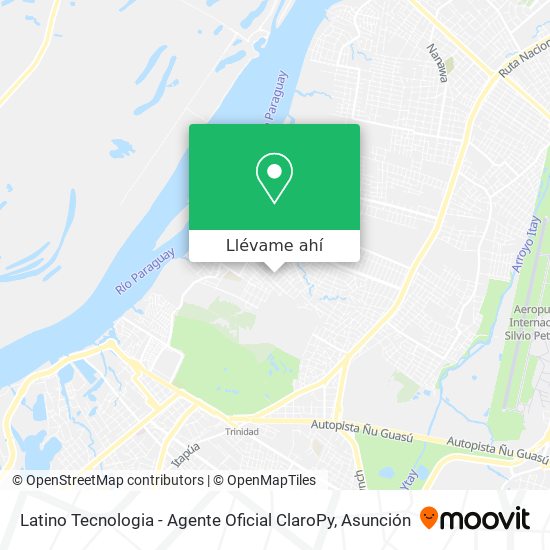 Mapa de Latino Tecnologia - Agente Oficial ClaroPy