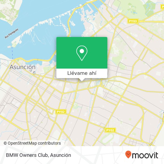 Mapa de BMW Owners Club