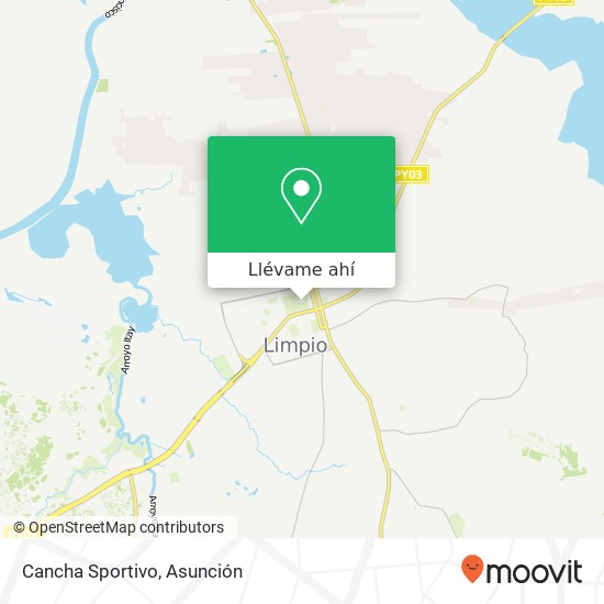 Mapa de Cancha Sportivo