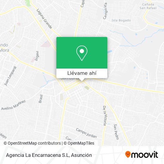 Mapa de Agencia La Encarnacena S.L