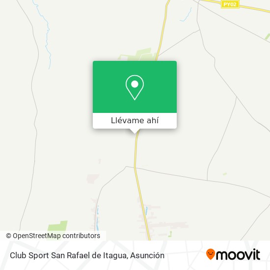 Mapa de Club Sport San Rafael de Itagua