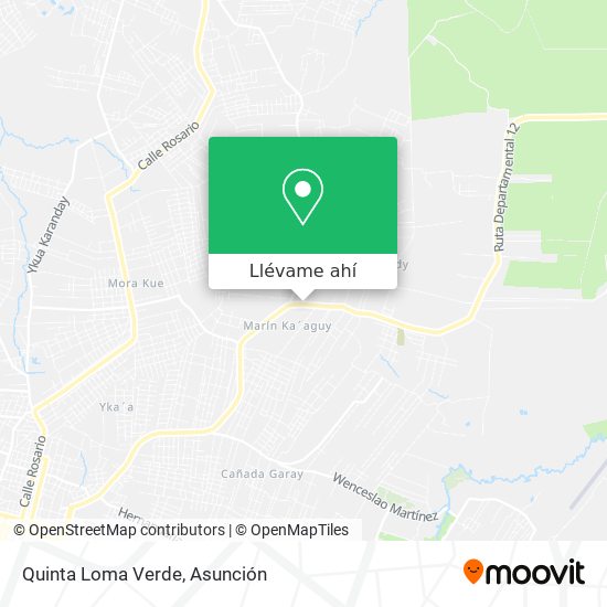 Mapa de Quinta Loma Verde