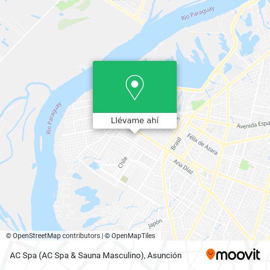 Mapa de AC Spa (AC Spa & Sauna Masculino)