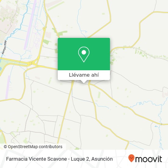 Mapa de Farmacia Vicente Scavone - Luque 2