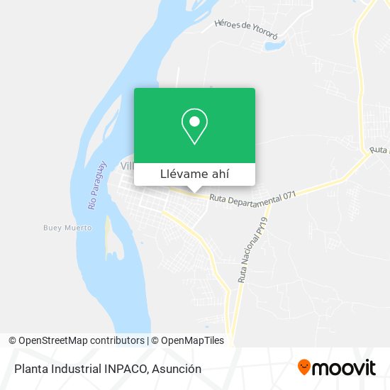 Mapa de Planta Industrial INPACO