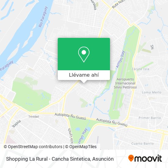 Mapa de Shopping La Rural - Cancha Sintetica