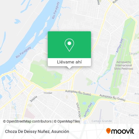 Mapa de Choza De Deissy Nuñez
