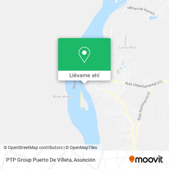 Mapa de PTP Group Puerto De Villeta
