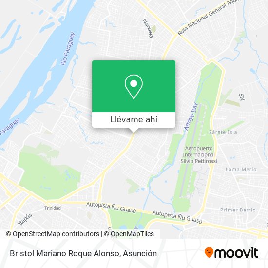 Mapa de Bristol Mariano Roque Alonso