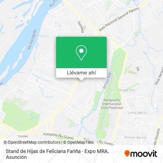 Mapa de Stand de Hijas de Feliciana Fariña - Expo MRA