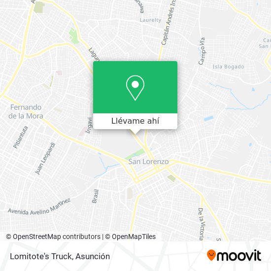 Mapa de Lomitote's Truck