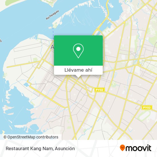 Mapa de Restaurant Kang Nam