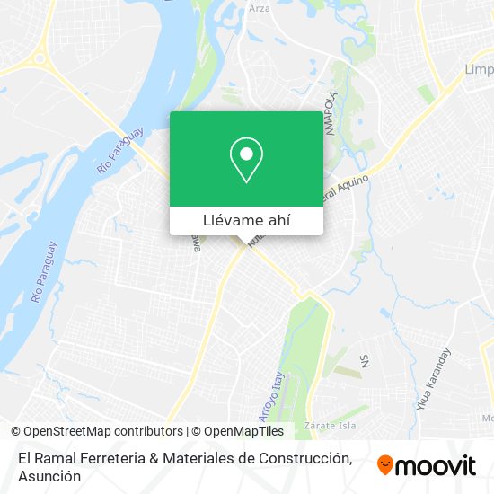 Mapa de El Ramal Ferreteria & Materiales de Construcción