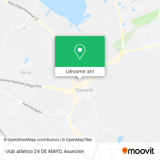 Mapa de club atletico 24 DE MAYO