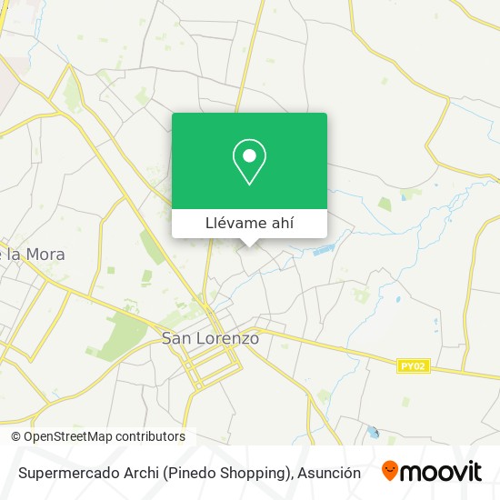 Mapa de Supermercado Archi (Pinedo Shopping)