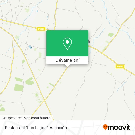 Mapa de Restaurant "Los Lagos"