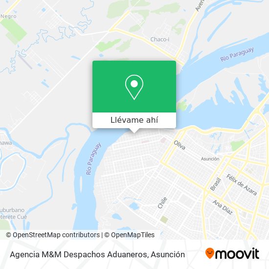 Mapa de Agencia M&M Despachos Aduaneros
