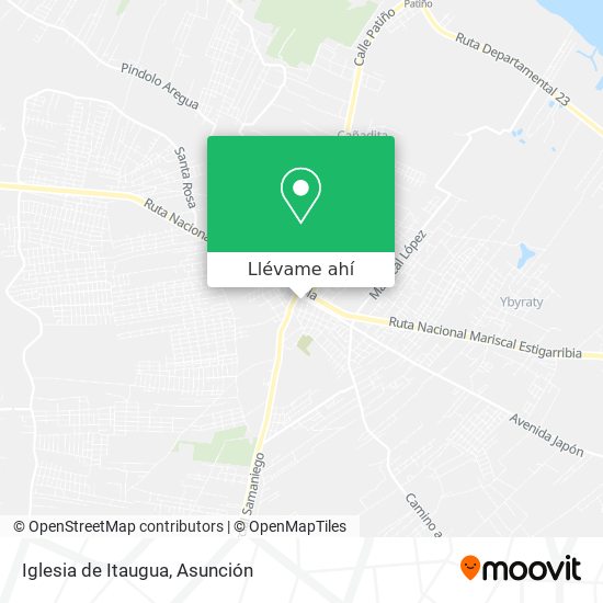 Cómo llegar a Iglesia de Itaugua en Itauguá en Autobús?