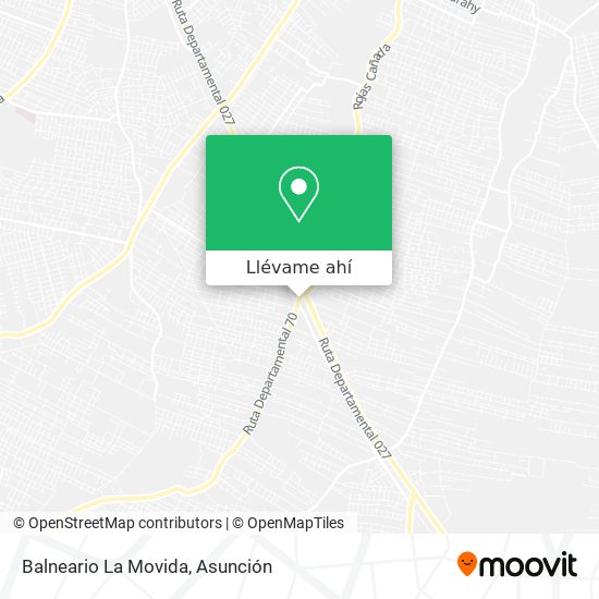 Mapa de Balneario La Movida