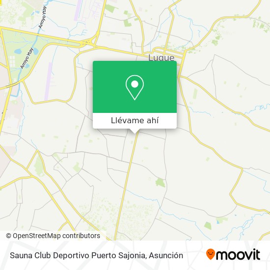 Mapa de Sauna Club Deportivo Puerto Sajonia