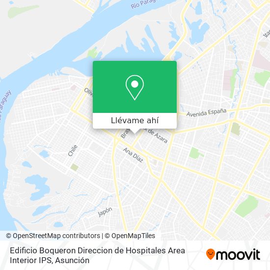 Mapa de Edificio Boqueron  Direccion de Hospitales Area Interior IPS