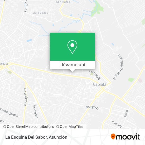 Mapa de La Esquina Del Sabor