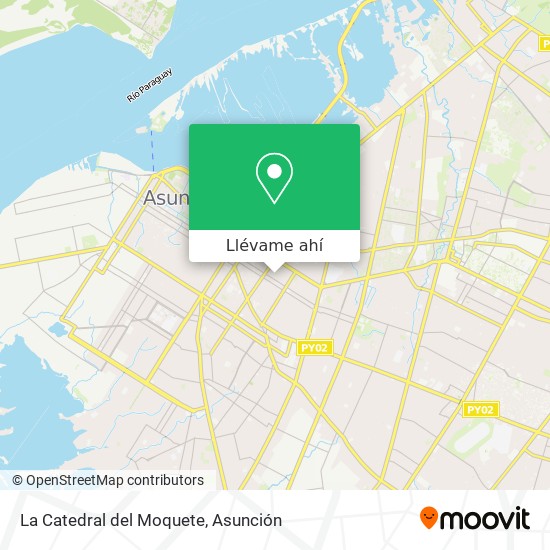 Mapa de La Catedral del Moquete