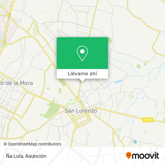 Mapa de Ña Lola
