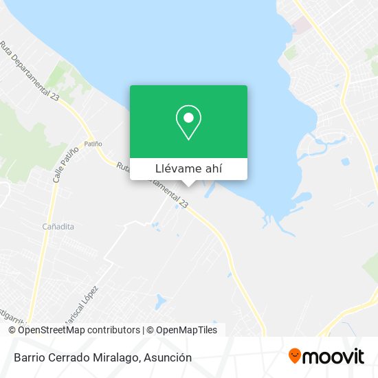 Mapa de Barrio Cerrado Miralago