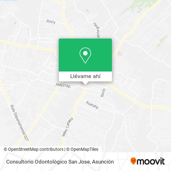 Mapa de Consultorio  Odontológico  San Jose