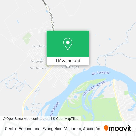 Mapa de Centro Educacional Evangélico Menonita