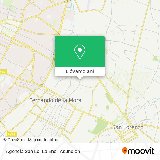 Mapa de Agencia San Lo. La Enc.