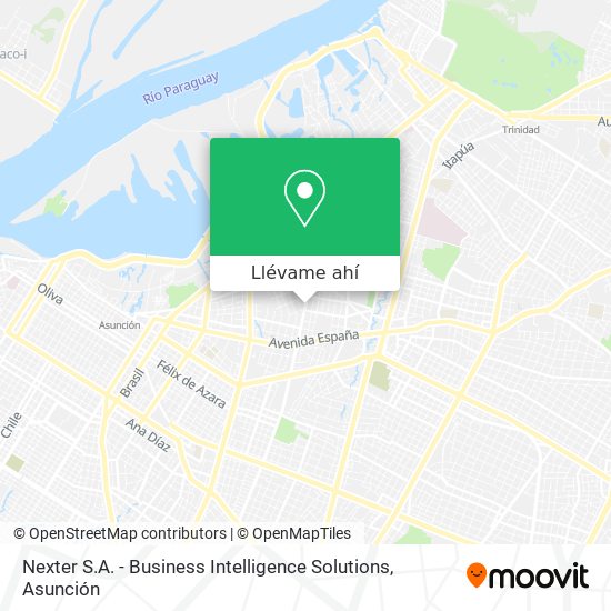 Mapa de Nexter S.A. - Business Intelligence Solutions