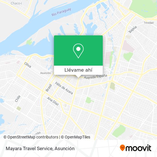 Mapa de Mayara Travel Service
