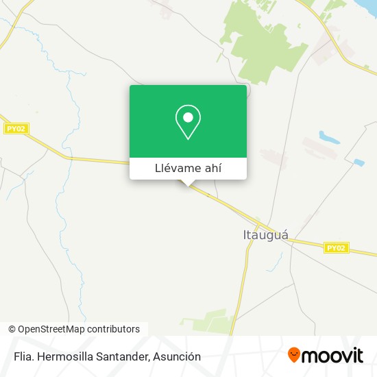 Mapa de Flia. Hermosilla Santander
